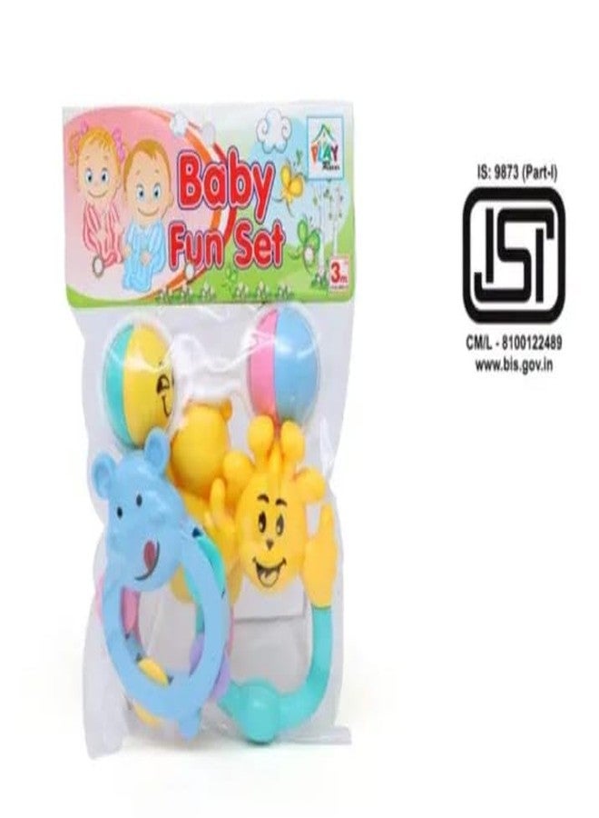 Manos Rattle Musical Baby Toy for Kids Pack of 5 - Image 5